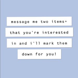 NOT FOR SALE — Deals :)